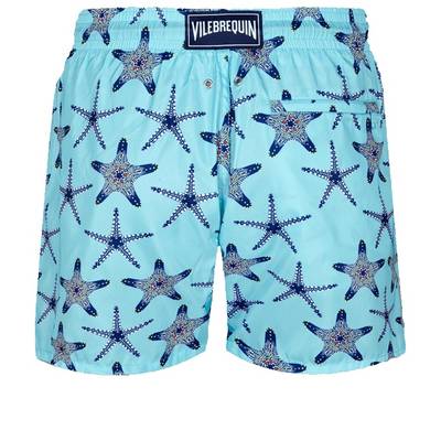 Vilebrequin Men Swim Trunks Ultra-light and packable Starfish Dance outlook