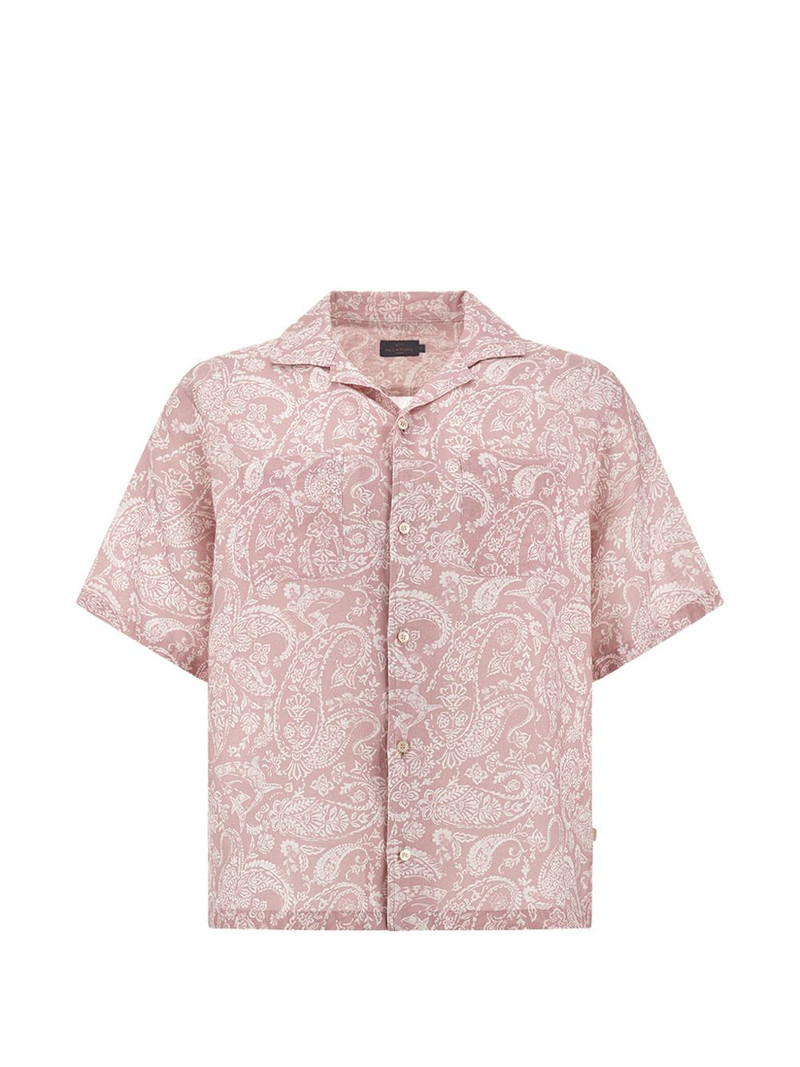 paisley-print shirt 1