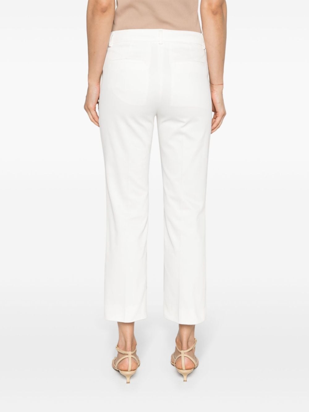 mid-rise cropped trousers - 4