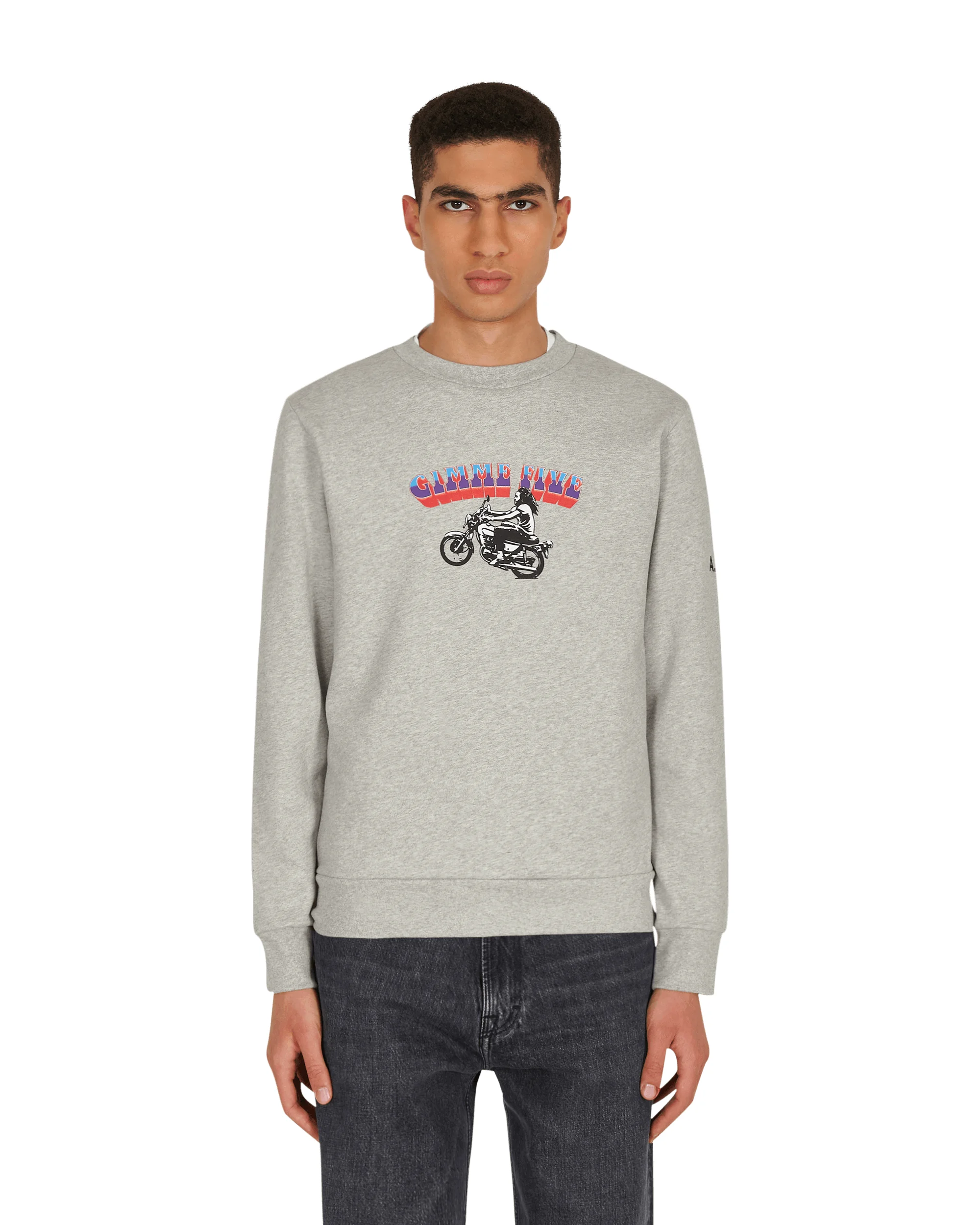 Gimme 5 Mika Crewneck Sweatshirt Grey - 1