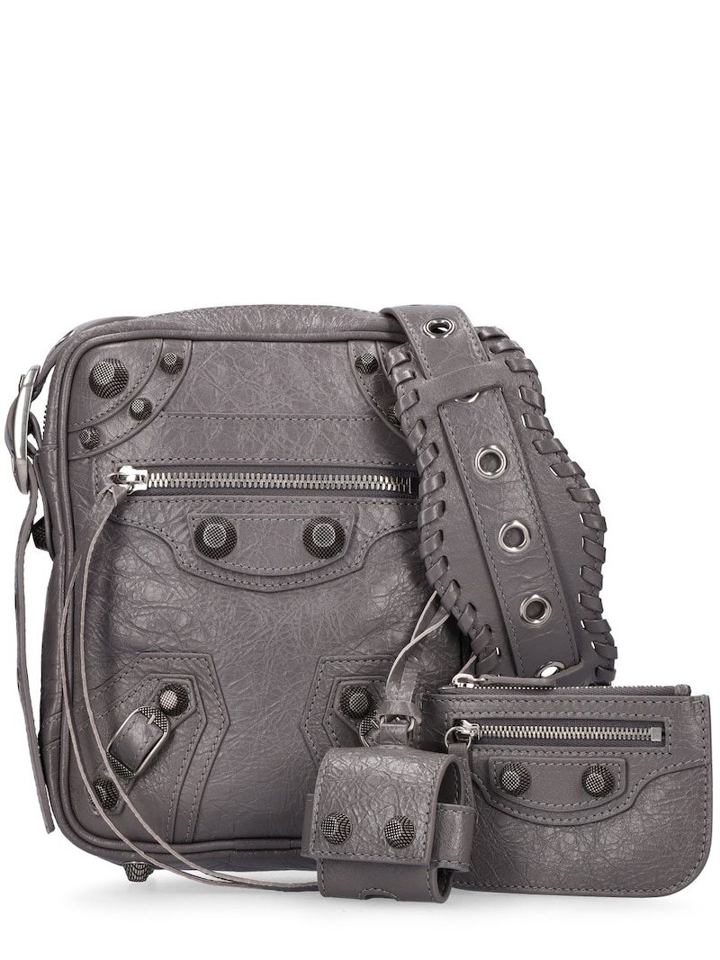 Le Cagole leather crossbody bag - 1