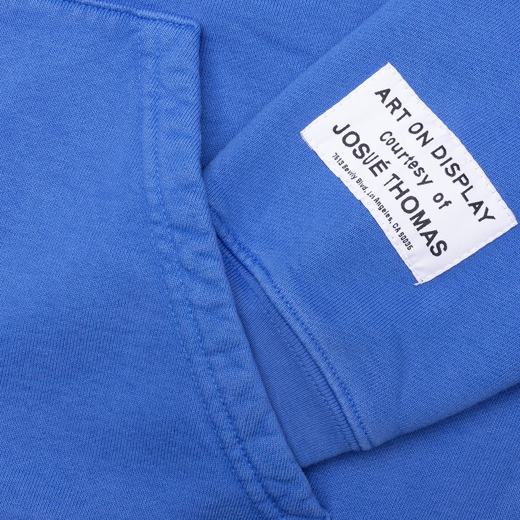 90'S GD LOGO HOODIE - ROYAL - 4