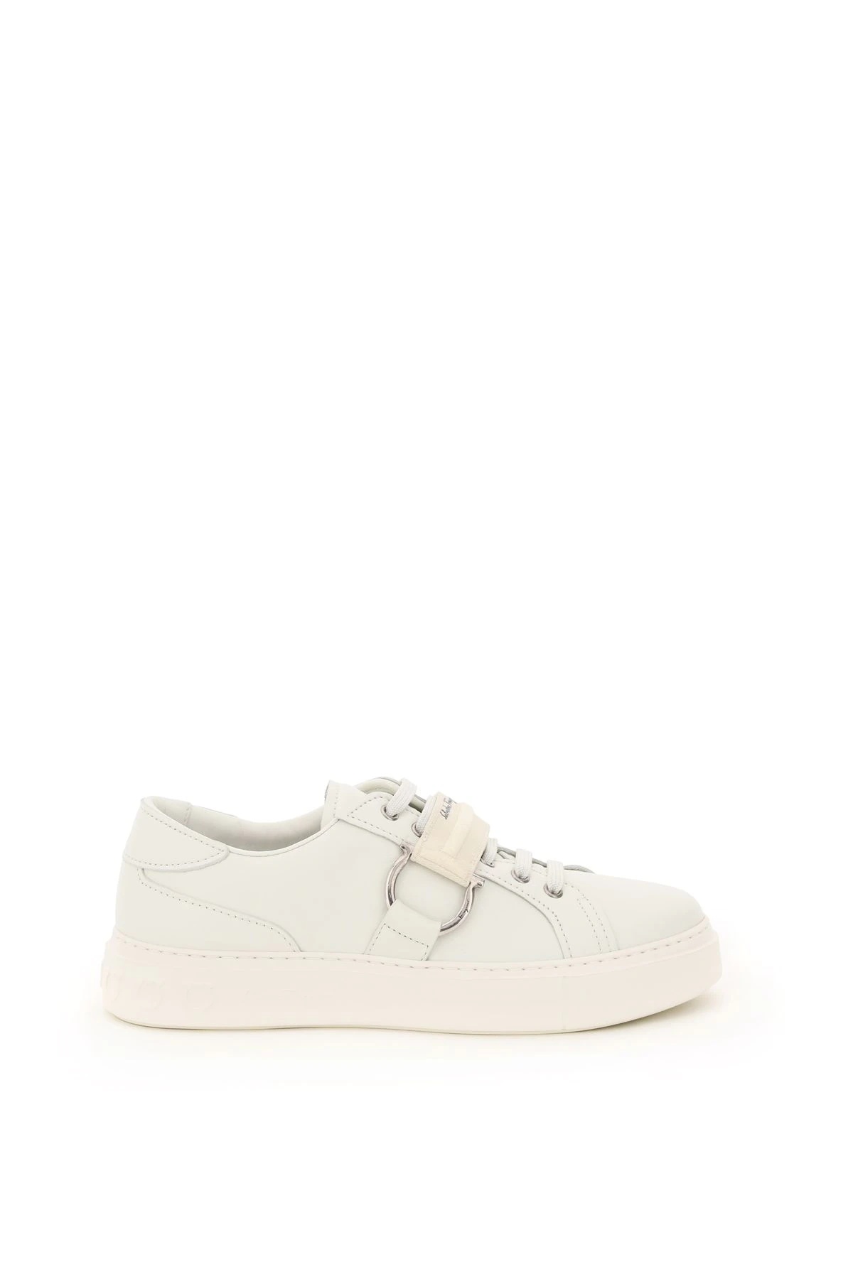 PHARREL LEATHER SNEAKERS - 1