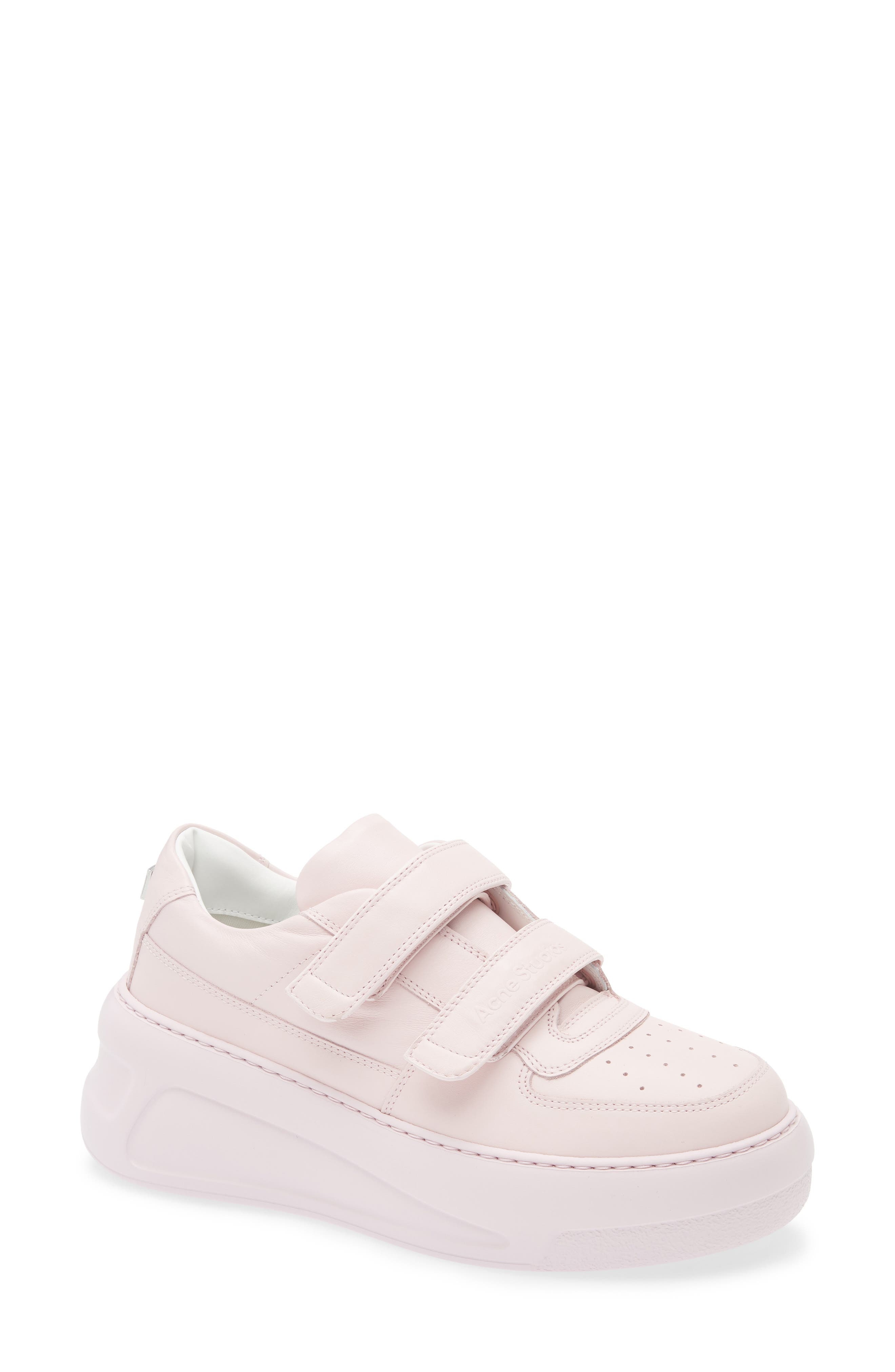 Acne Studios Steffey U Friend Platform Sneaker in Pastel Pink Bky at Nordstrom - 1