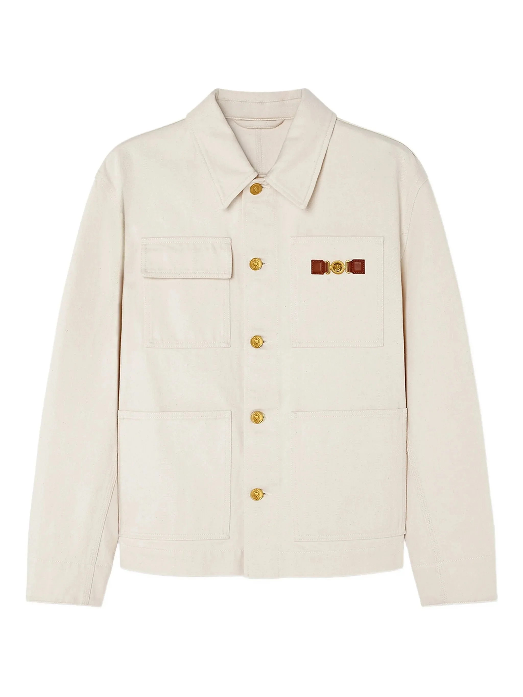 Medusa Biggie cargo denim jacket - 1