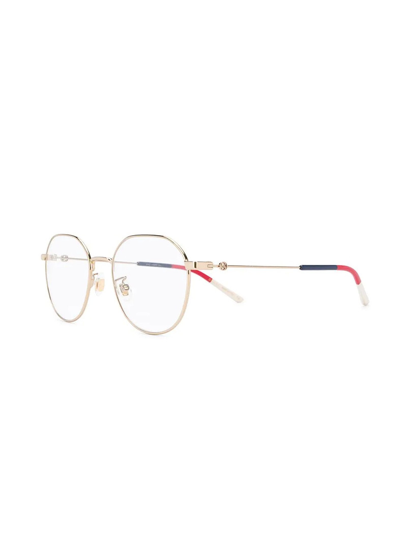 GUCCI GG0684O soft round-frame glasses outlook