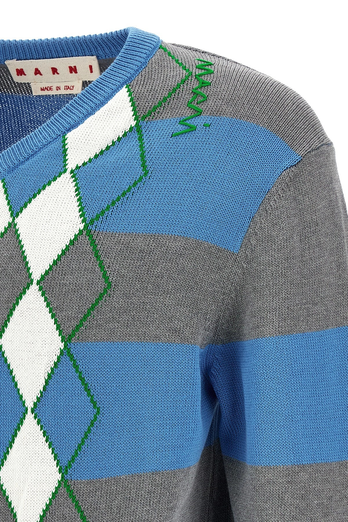 'Argyle' sweater - 4