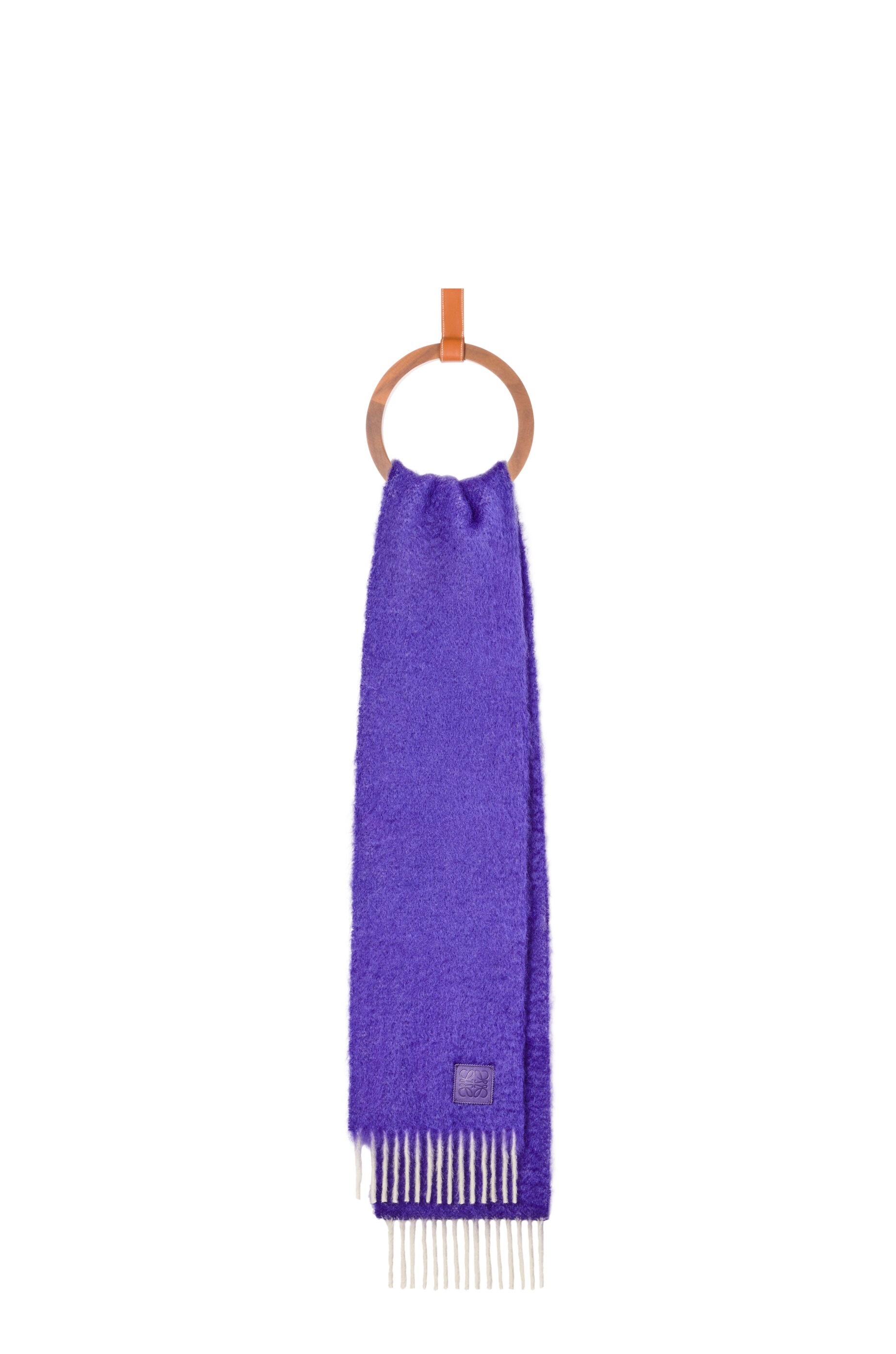 Scarf in wool and mohair - 1