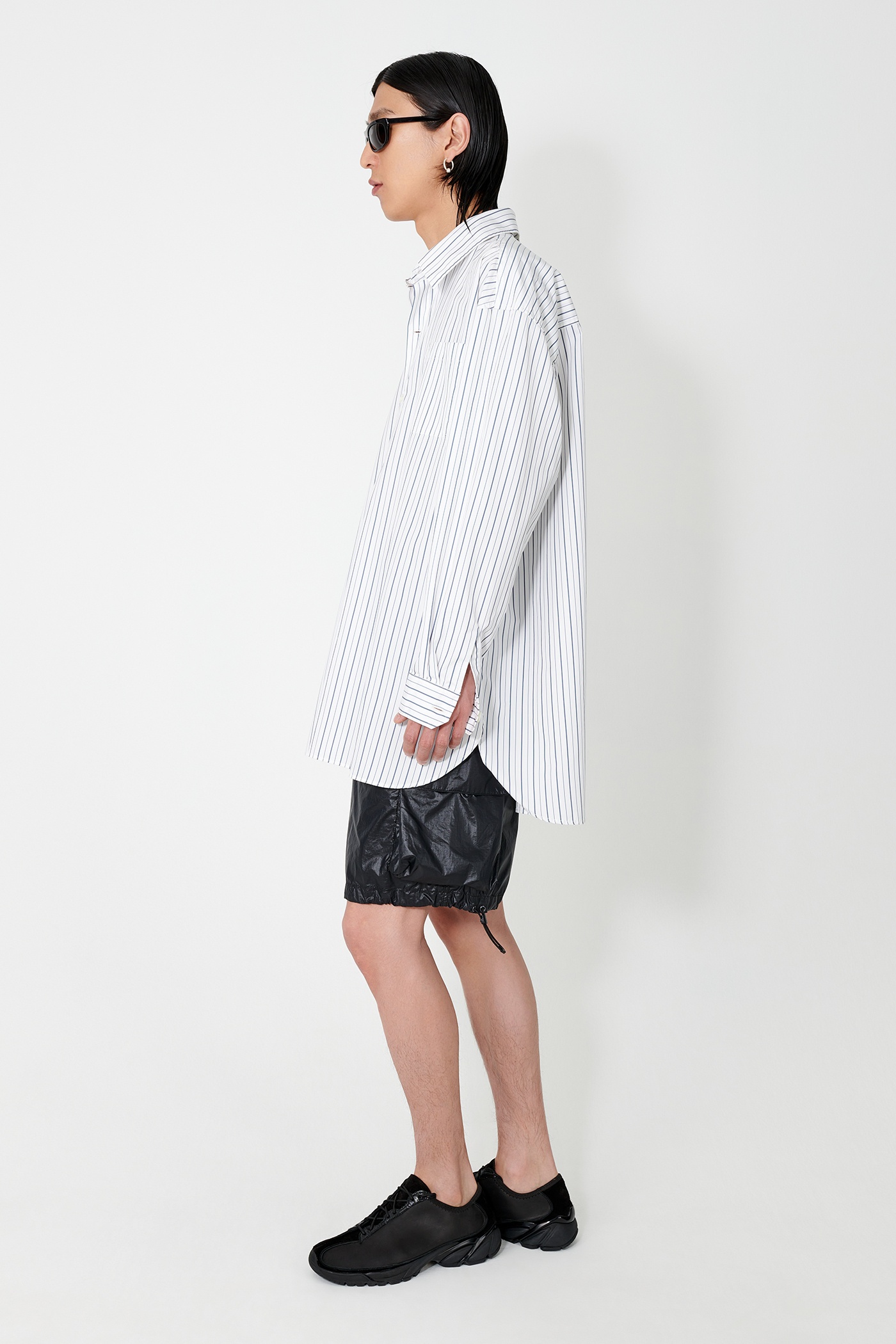 Popover Shirt Olympic White Stripe - 3