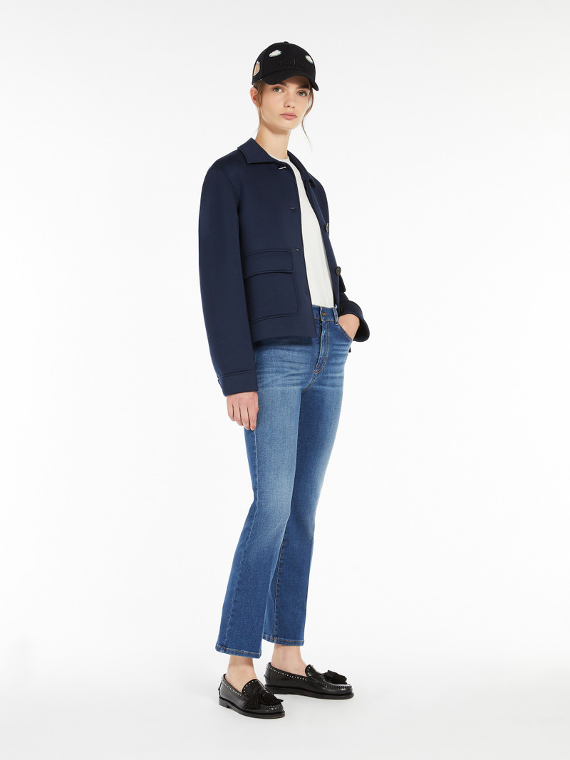 WEEKEND Max Mara RAPALLO Stretch denim cropped jeans outlook