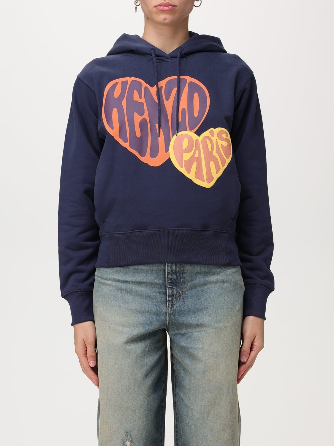 Kenzo cotton sweatshirt - 1