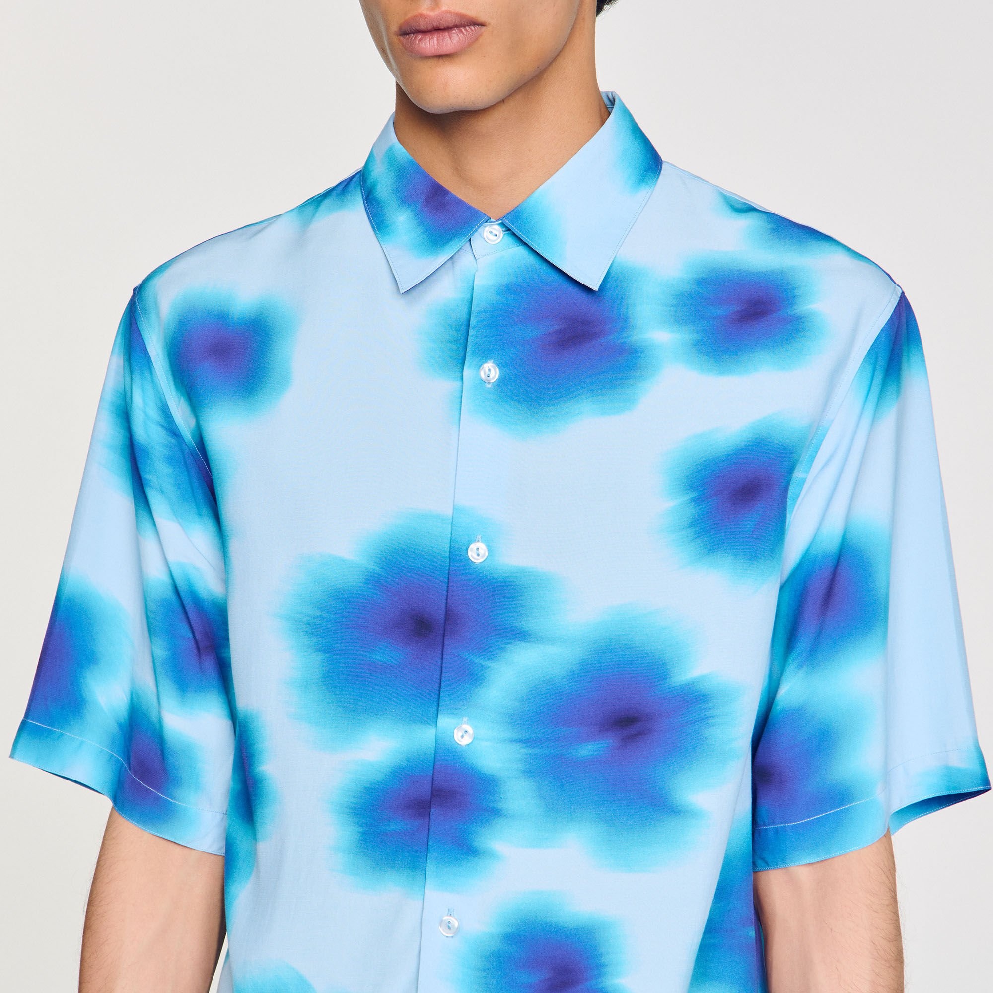 FLORAL MOTIF SHIRT - 3