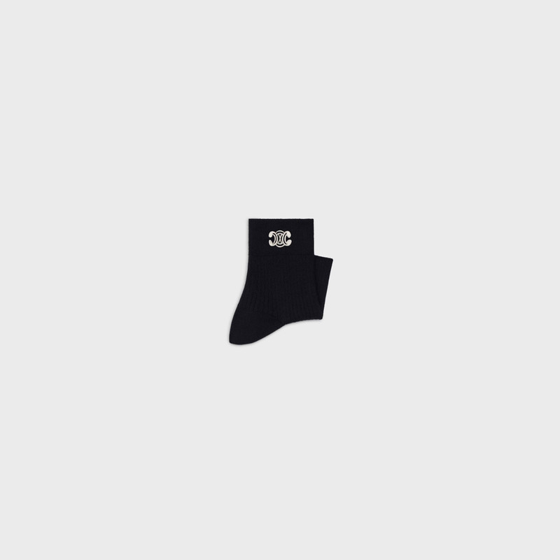 CELINE COTTON TRIOMPHE SOCKS outlook
