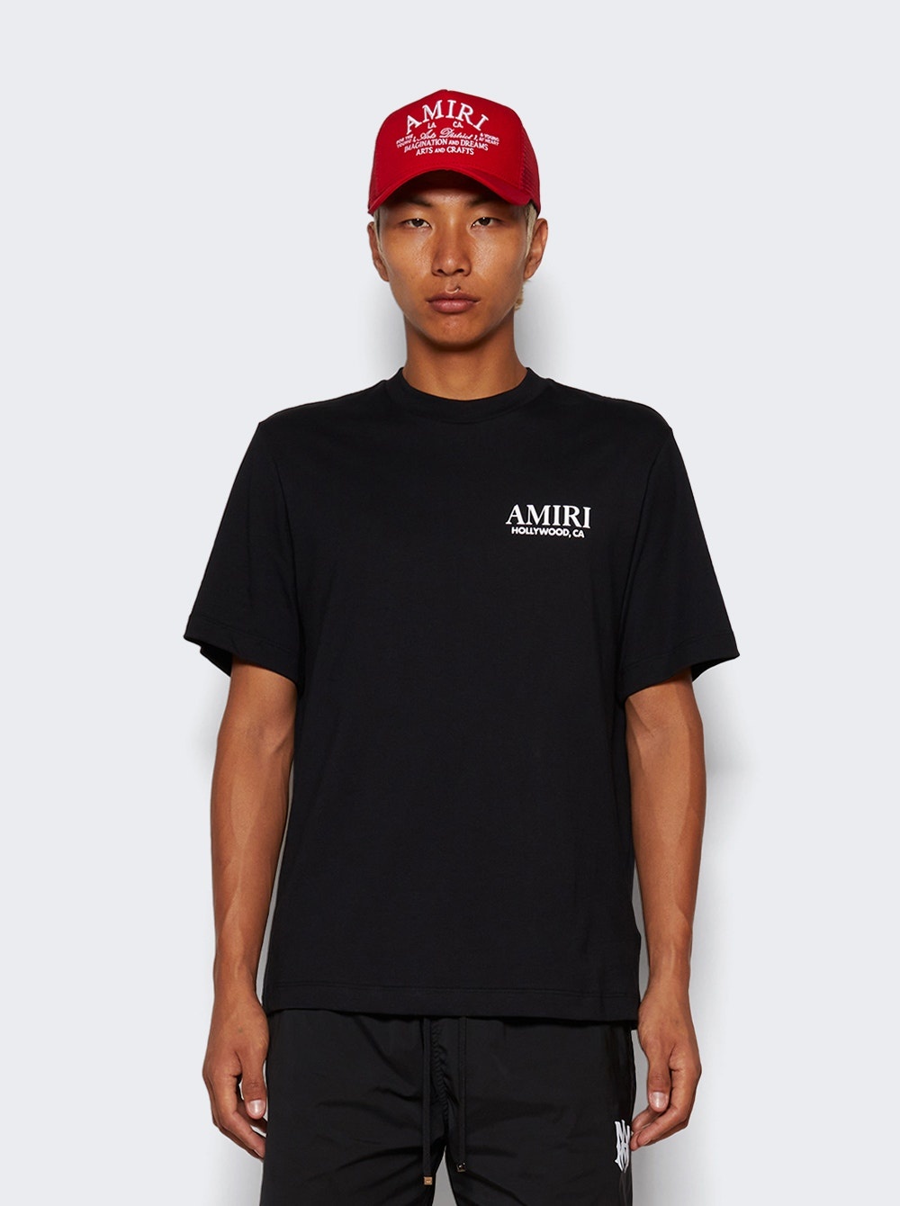 AMIRI Bones Stacked Tee Black | thewebster | REVERSIBLE