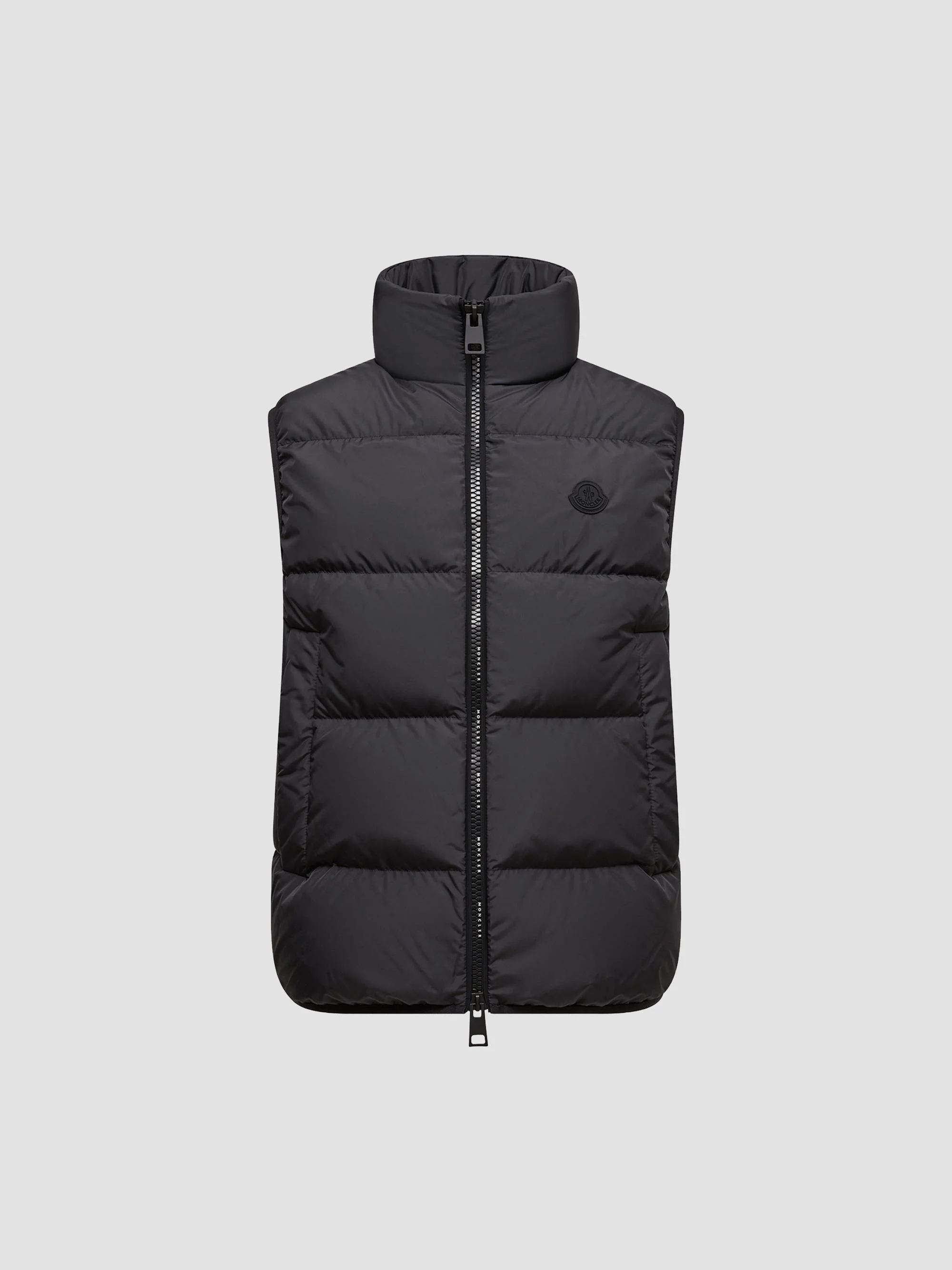 Men's Gabas Puffer Vest - Black - 1