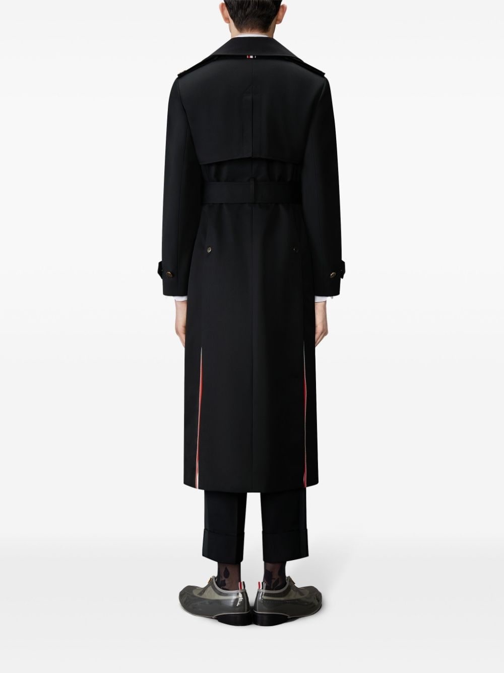 Double-breasted trench coat - 5