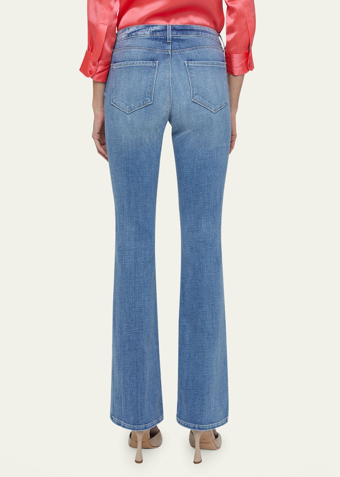 Cara Low-Rise Bootcut Jeans - 3