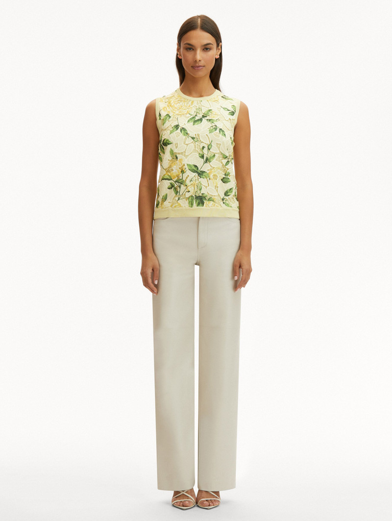 ENGLISH ROSE GUIPURE INSET TANK 3