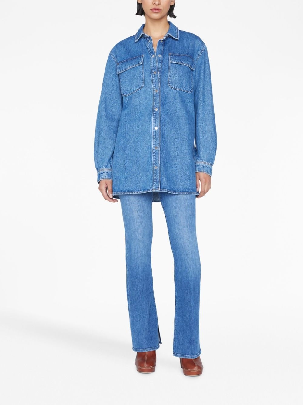 Le Mini mid-rise bootcut jeans - 2