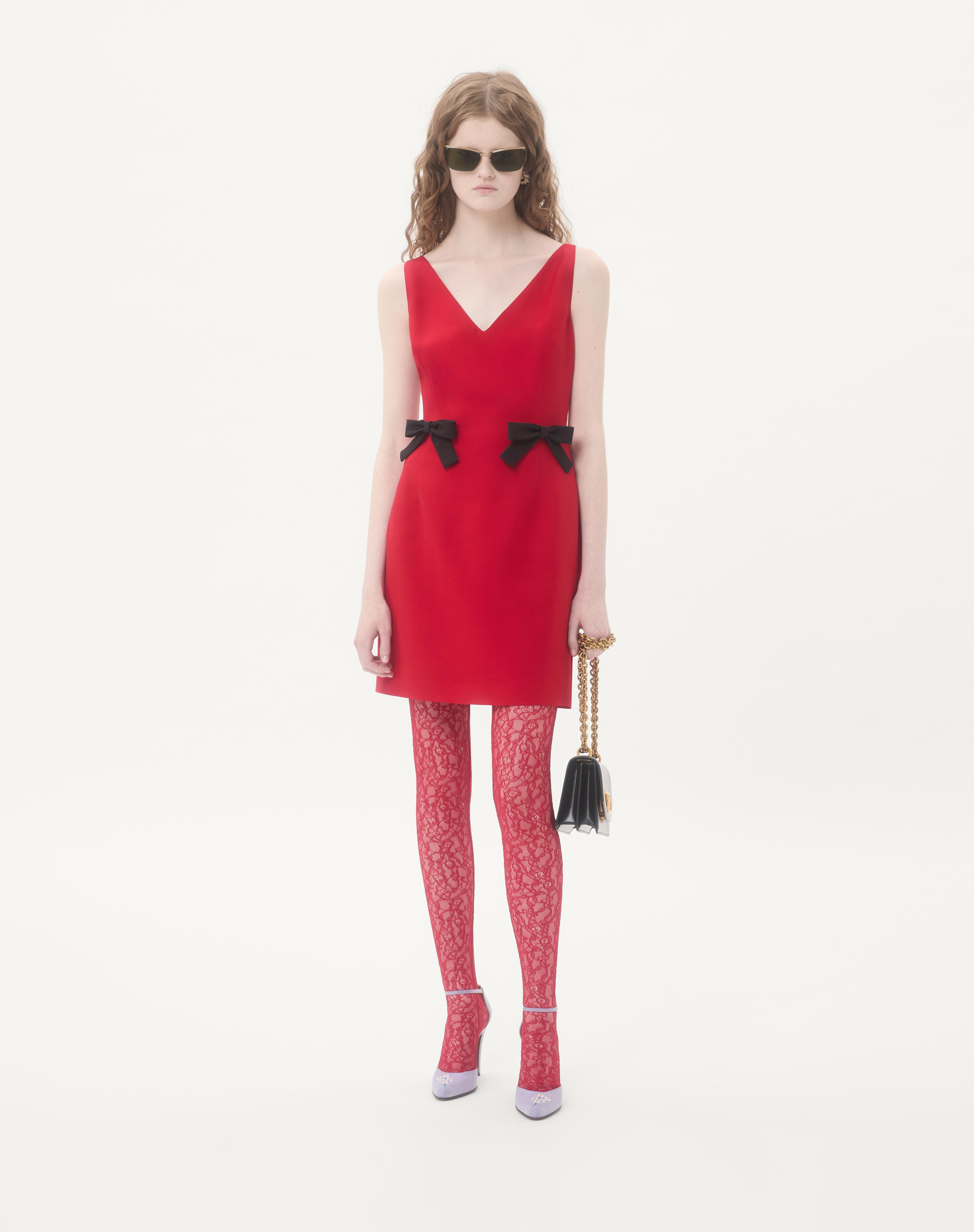 CREPE COUTURE SHORT DRESS - 2