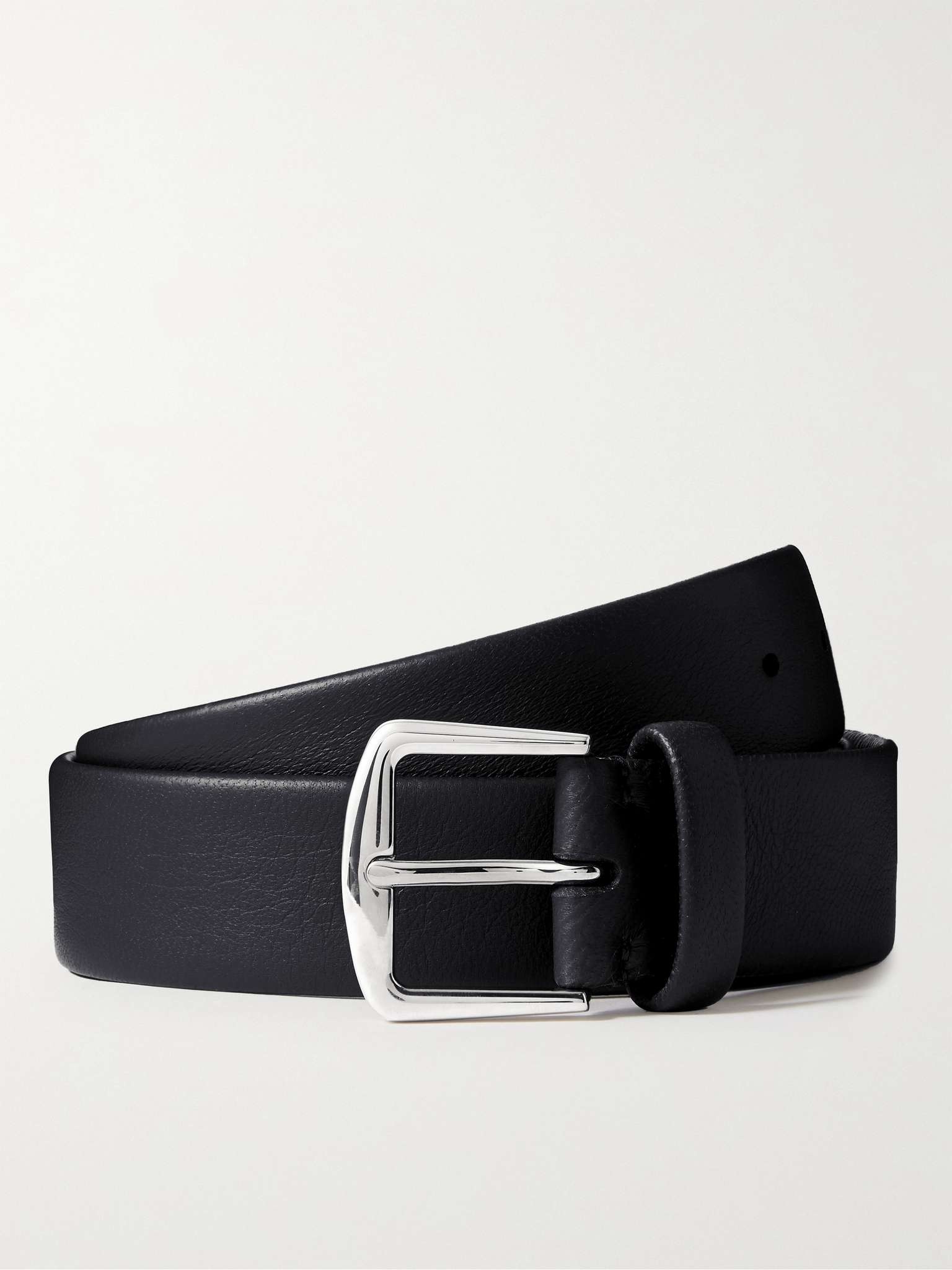 3.5cm Leather Belt - 1