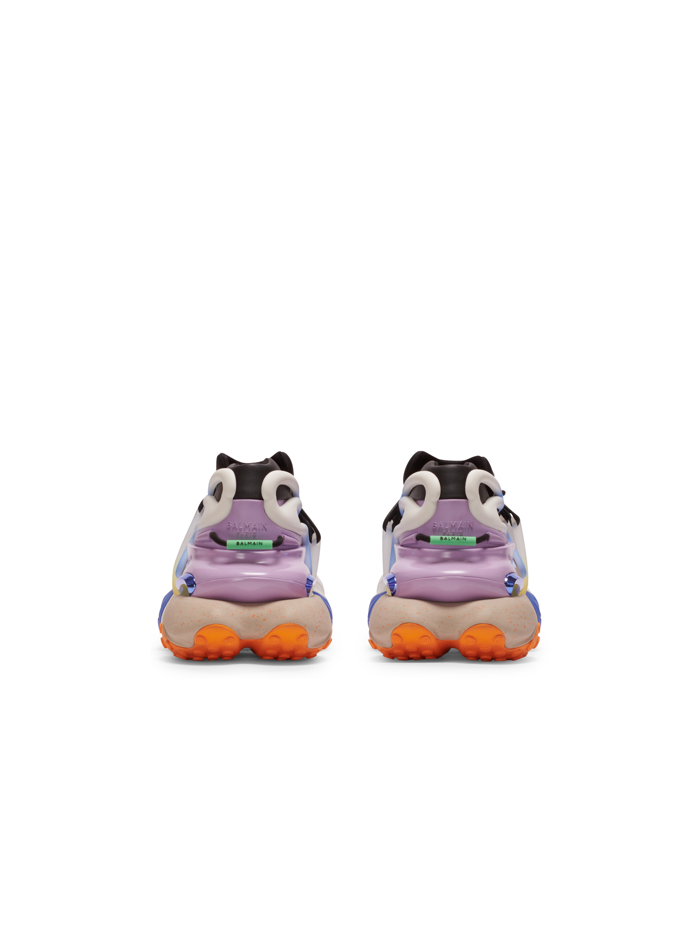 Unicorn low-top sneakers in neoprene and leather - 4
