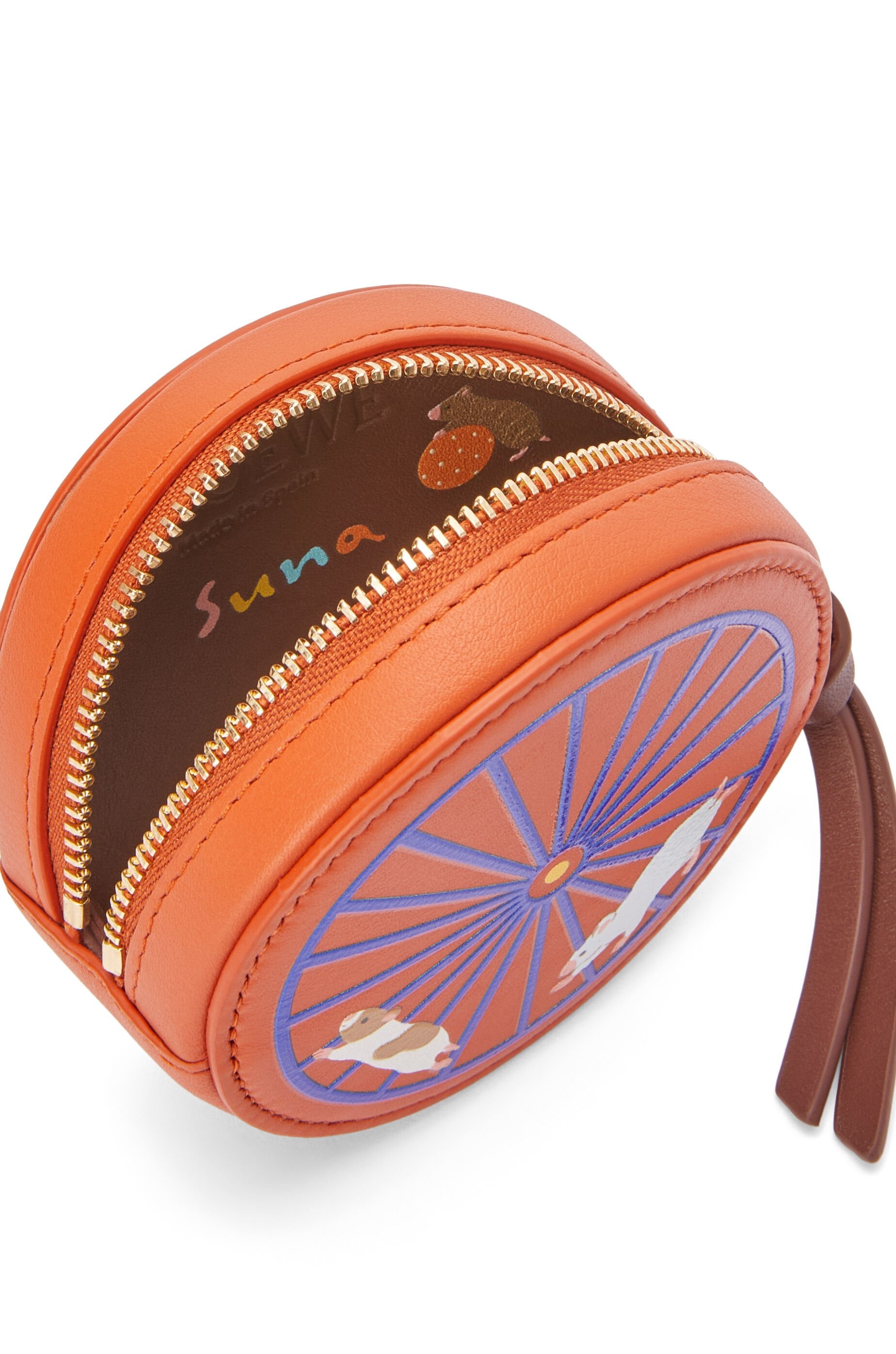 Hamster large cookie coincase in nappa calfskin - 3