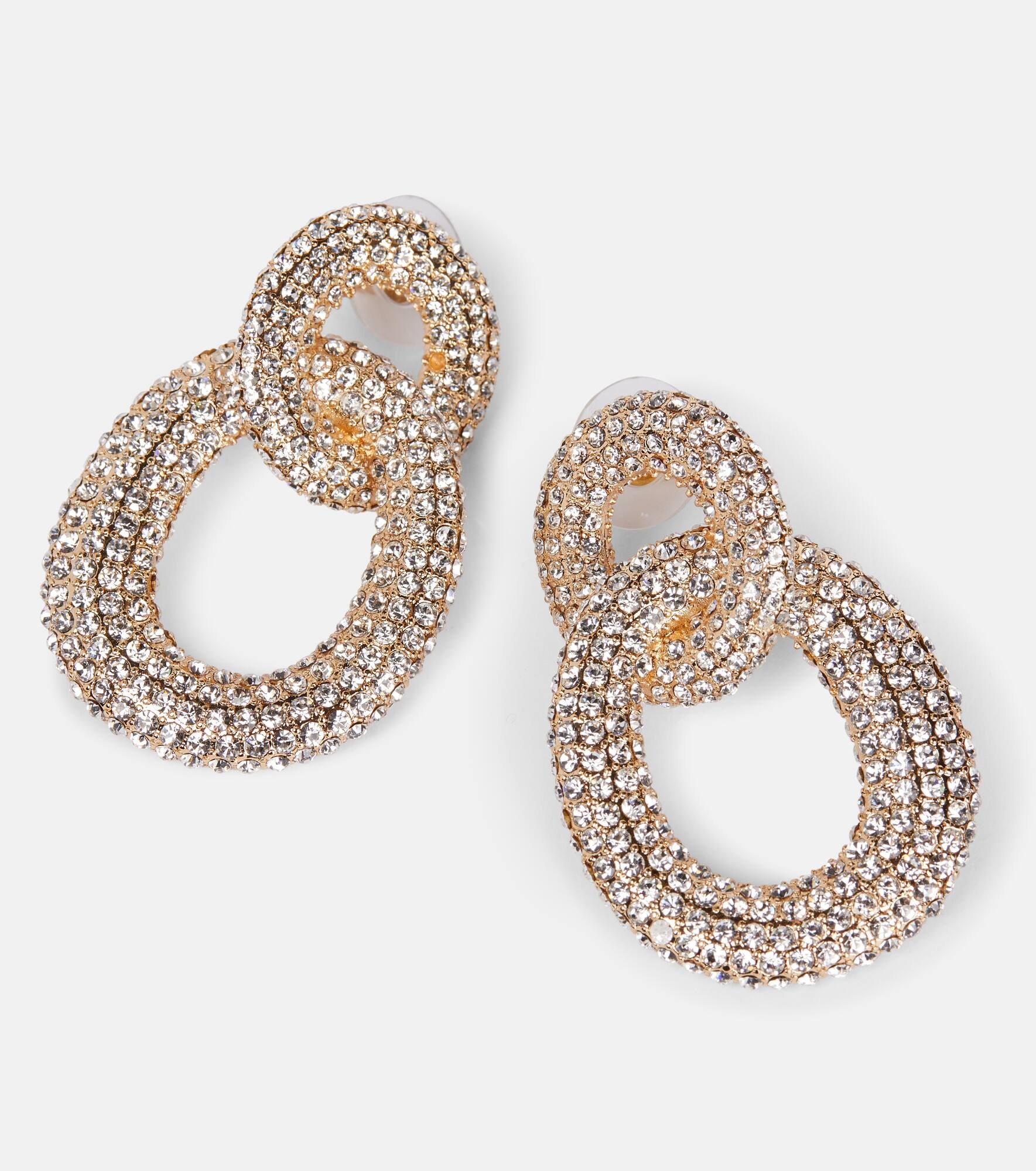 Crystal-embellished earrings - 4