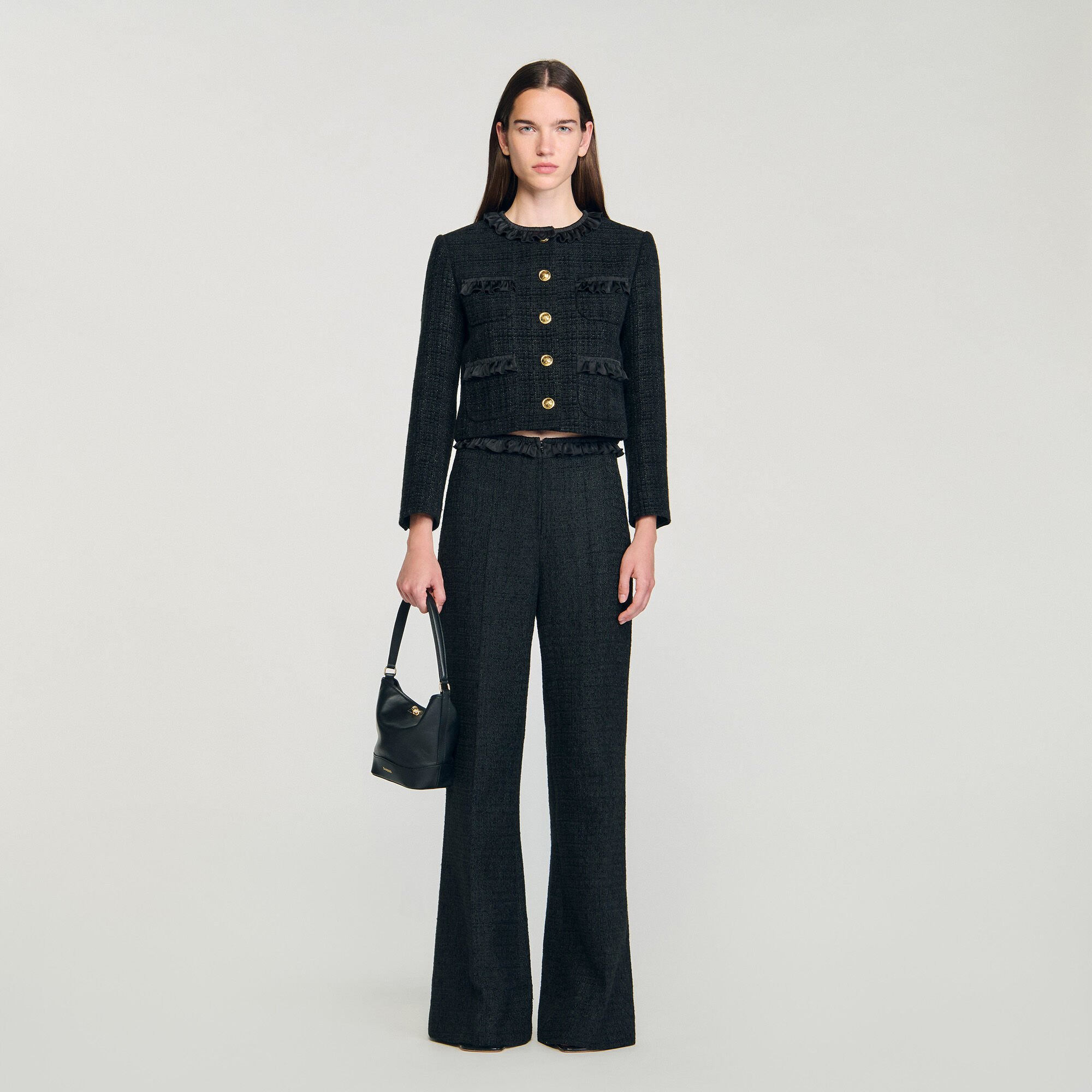 TWEED SUIT TROUSERS - 1