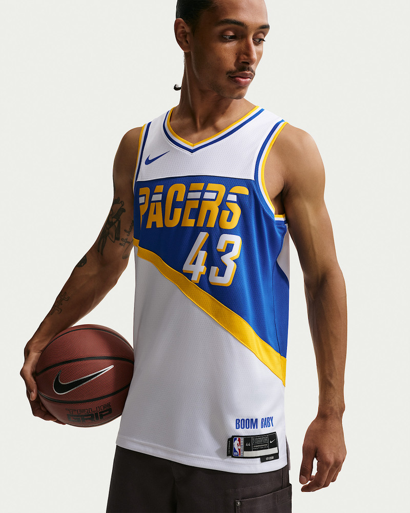 Pascal Siakam Indiana Pacers City Edition Men's Nike NBA Swingman Jersey 3