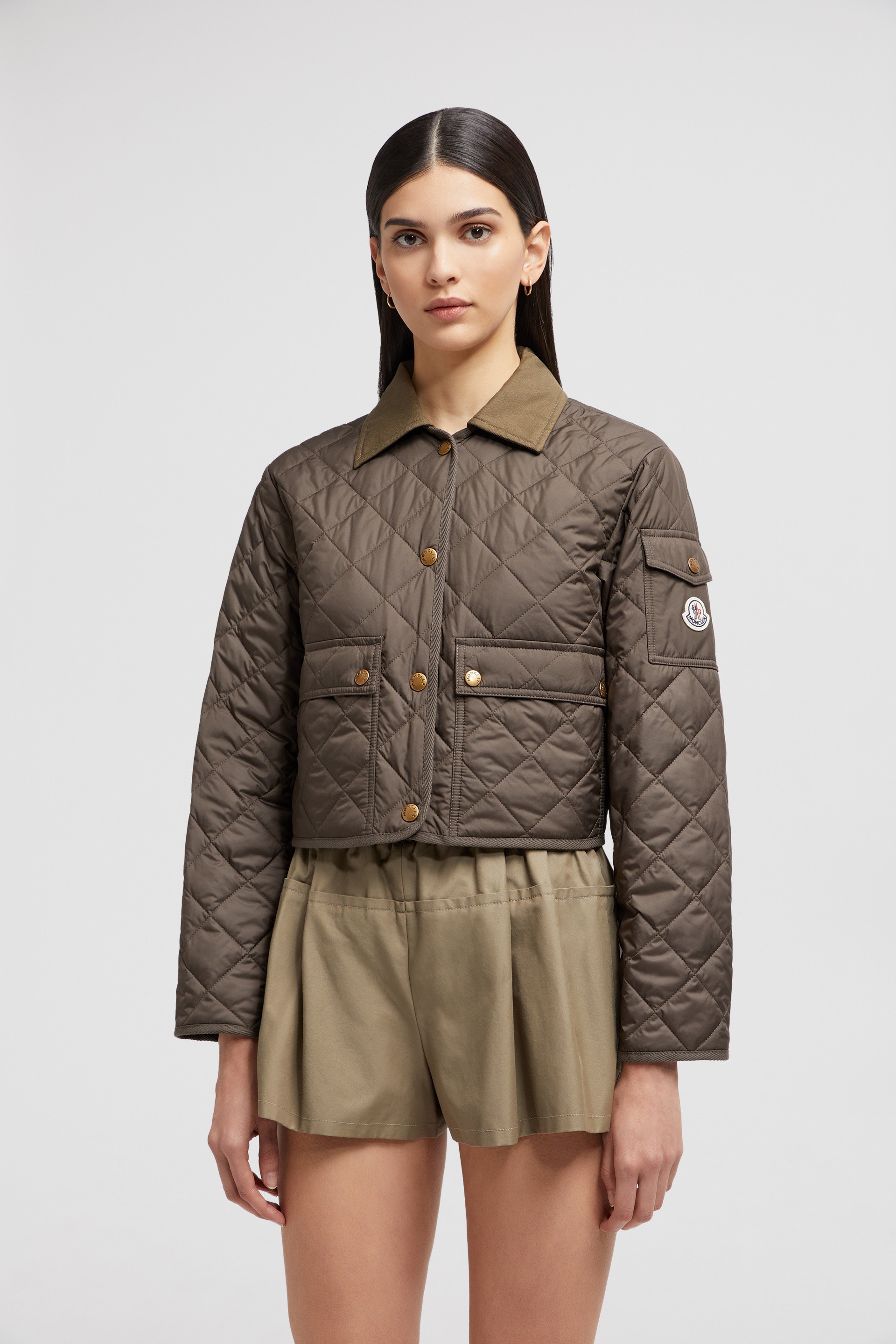 Chitre Diamond-Quilted Padded Shirt Jacket - 3
