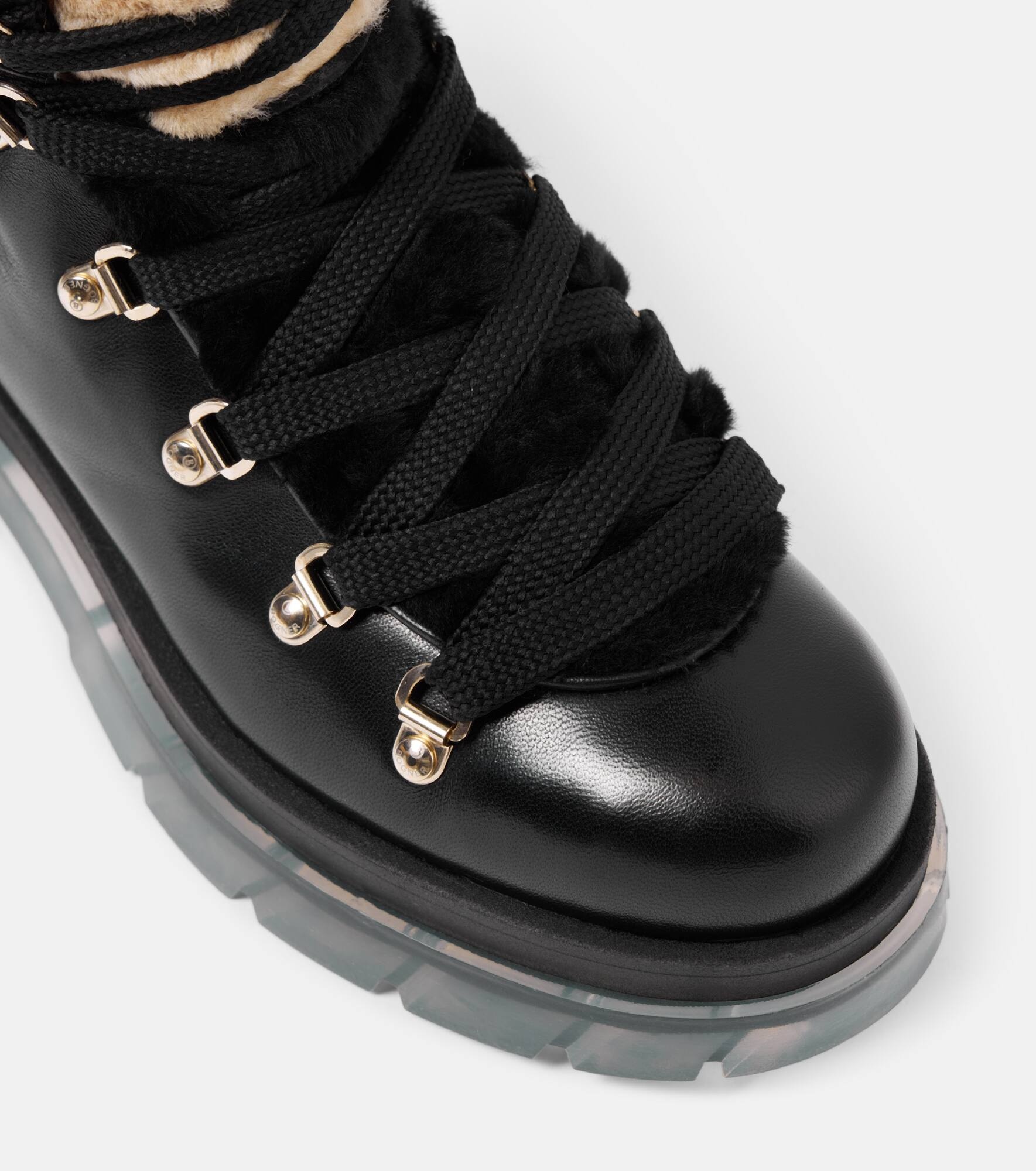 Swansea leather lace-up boots - 5