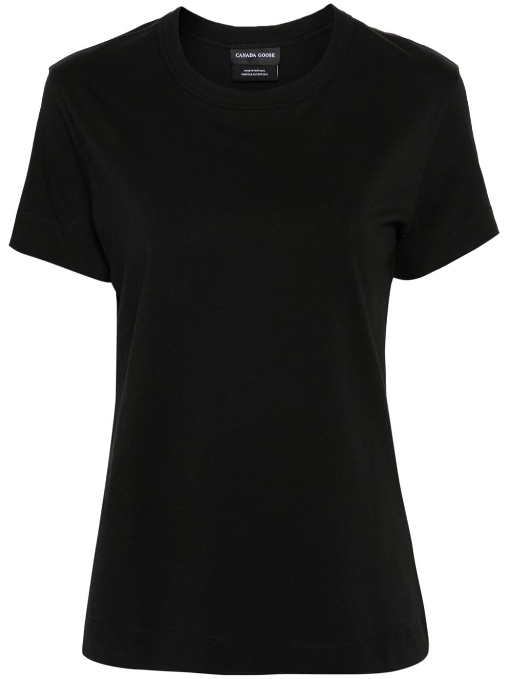 logo-appliquÃ© cotton T-shirt - 1