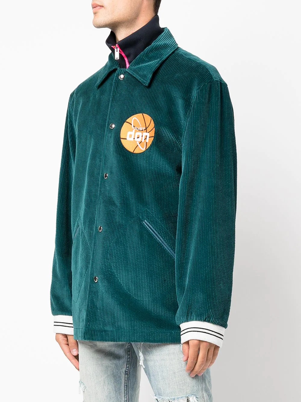 basketball corduroy jacket - 3