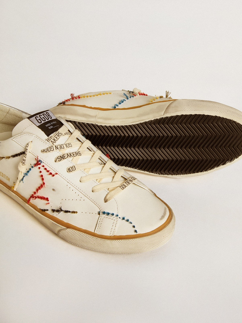 Men’s Super-Star LTD with perforated star and metallic leather heel tab 4