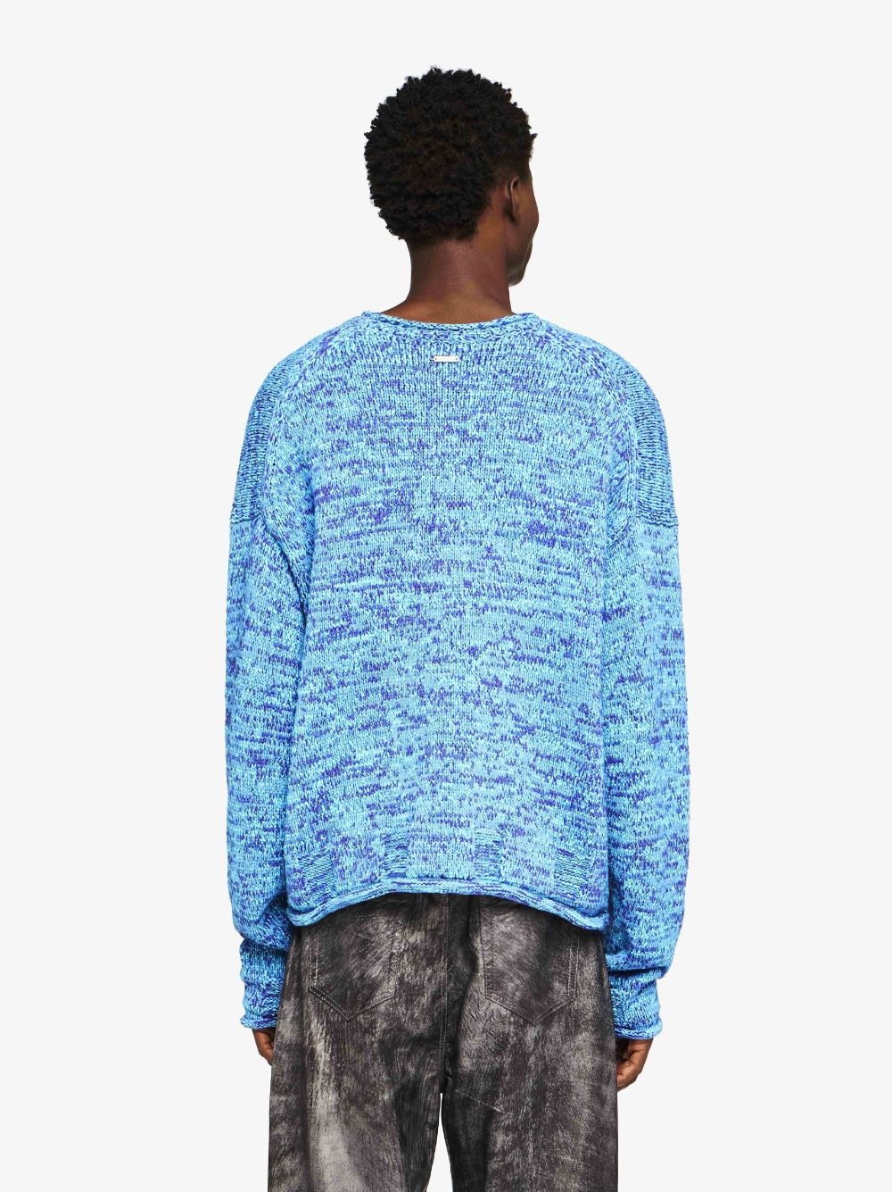 SPACE DYE CREWNECK SWEATER - 3