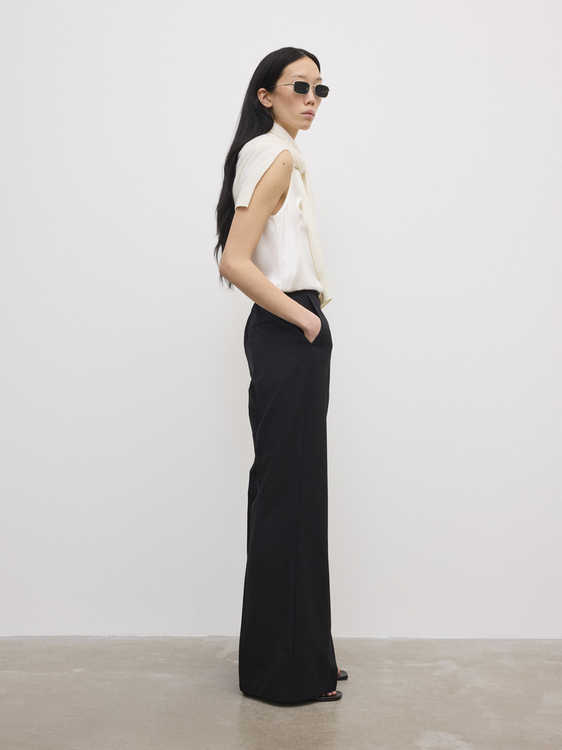 House of Dagmar Elastic Wool Trouser outlook