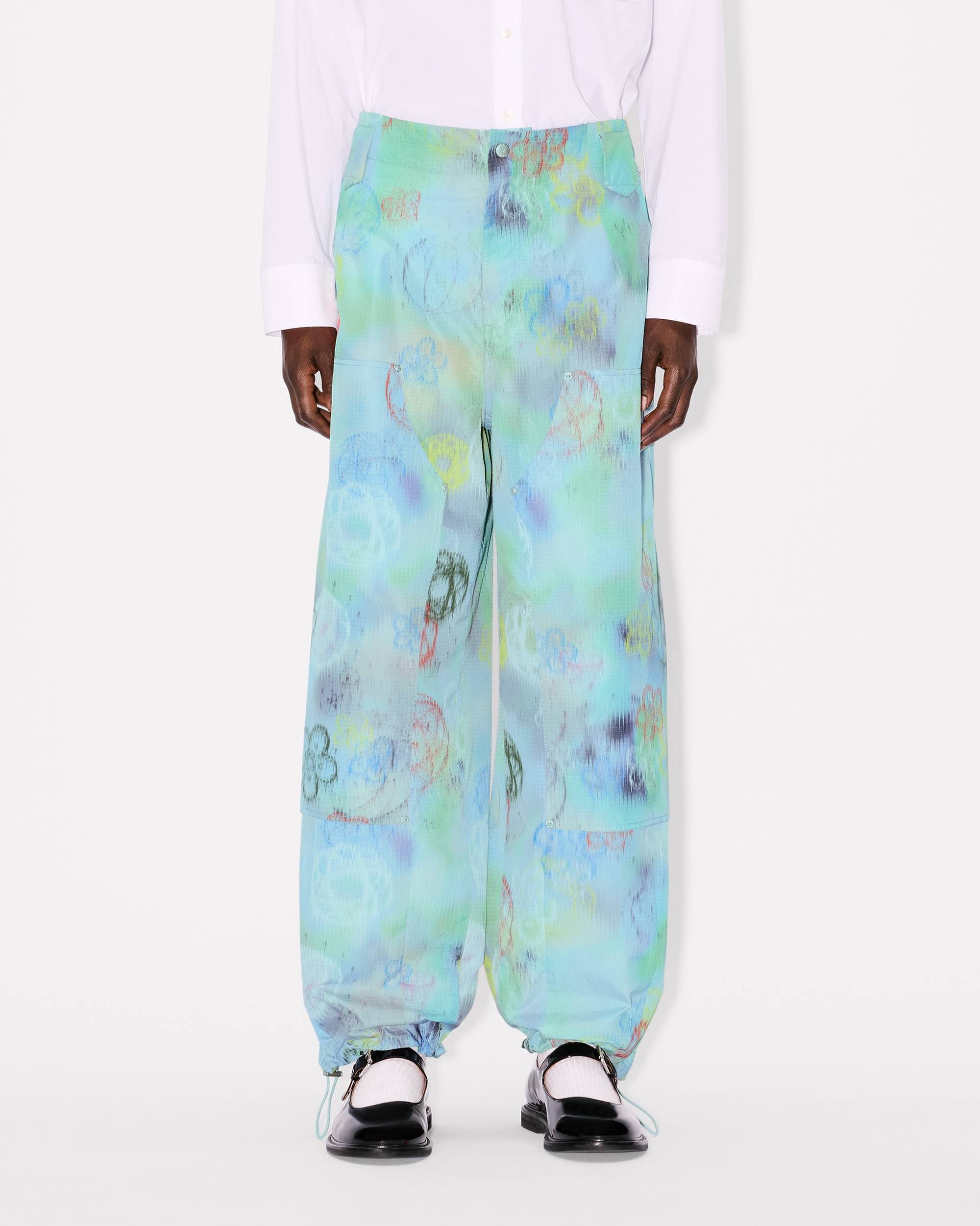 'Kenzo x Futura 2000' double knee pants - 4