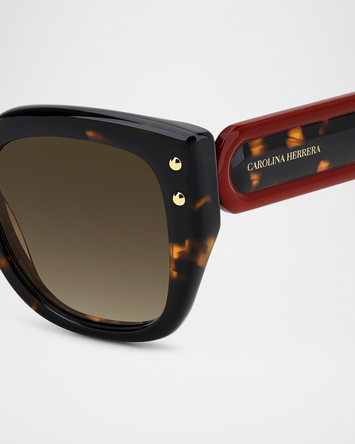 Logo-Print Square Acetate Sunglasses - 3