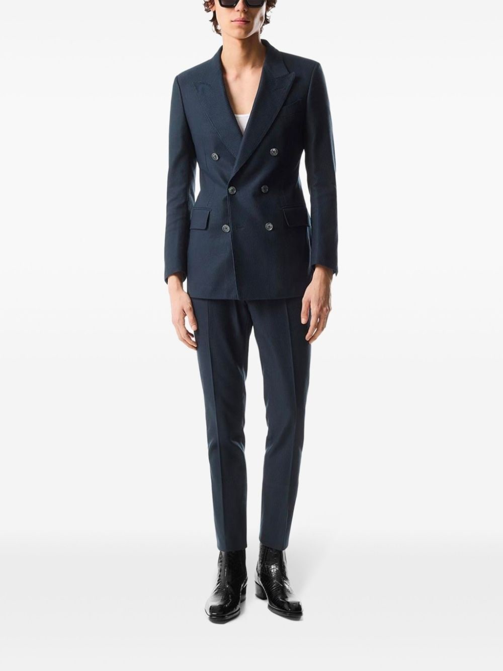 tailored cotton trousers - 2