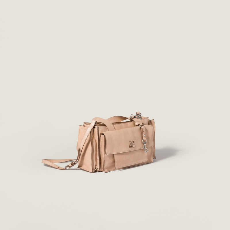 Utilitaire nappa leather shopping bag 3