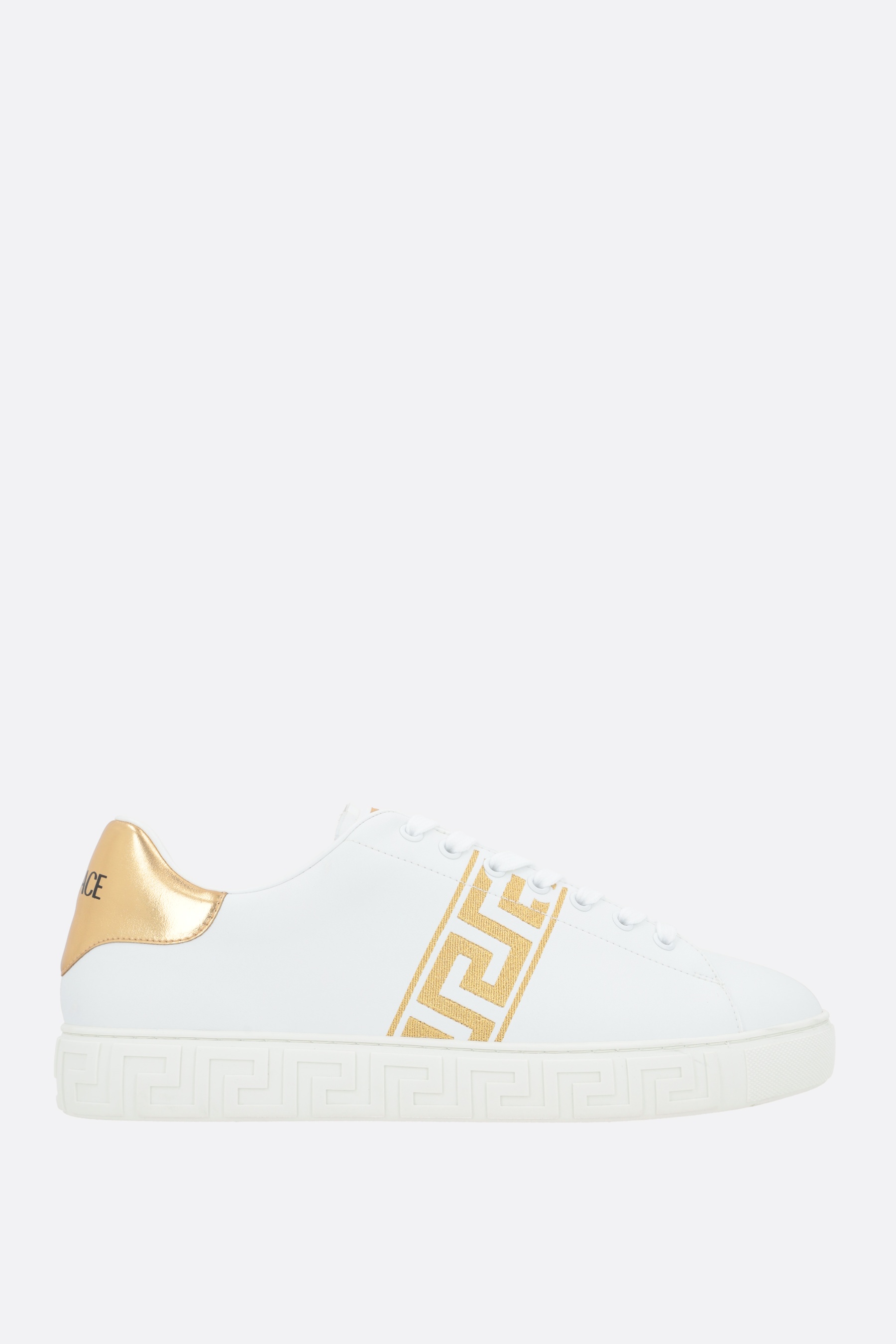 GRECA FAUX LEATHER SNEAKERS - 1