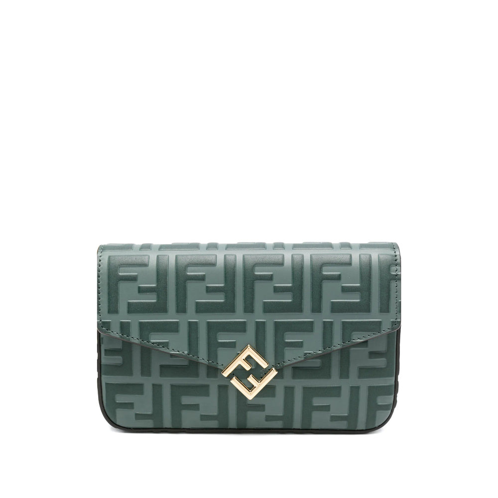 Fendi Green Clutch Bags Women - 5