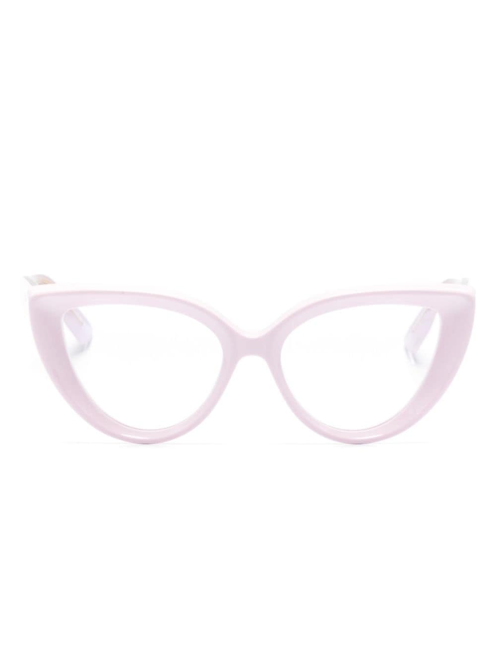 cat-eye frame glasses - 1