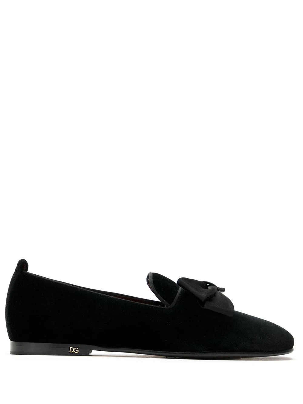 bow detail loafers - 1