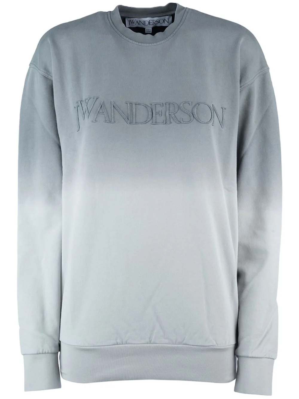 logo-embroidered sweatshirt - 1