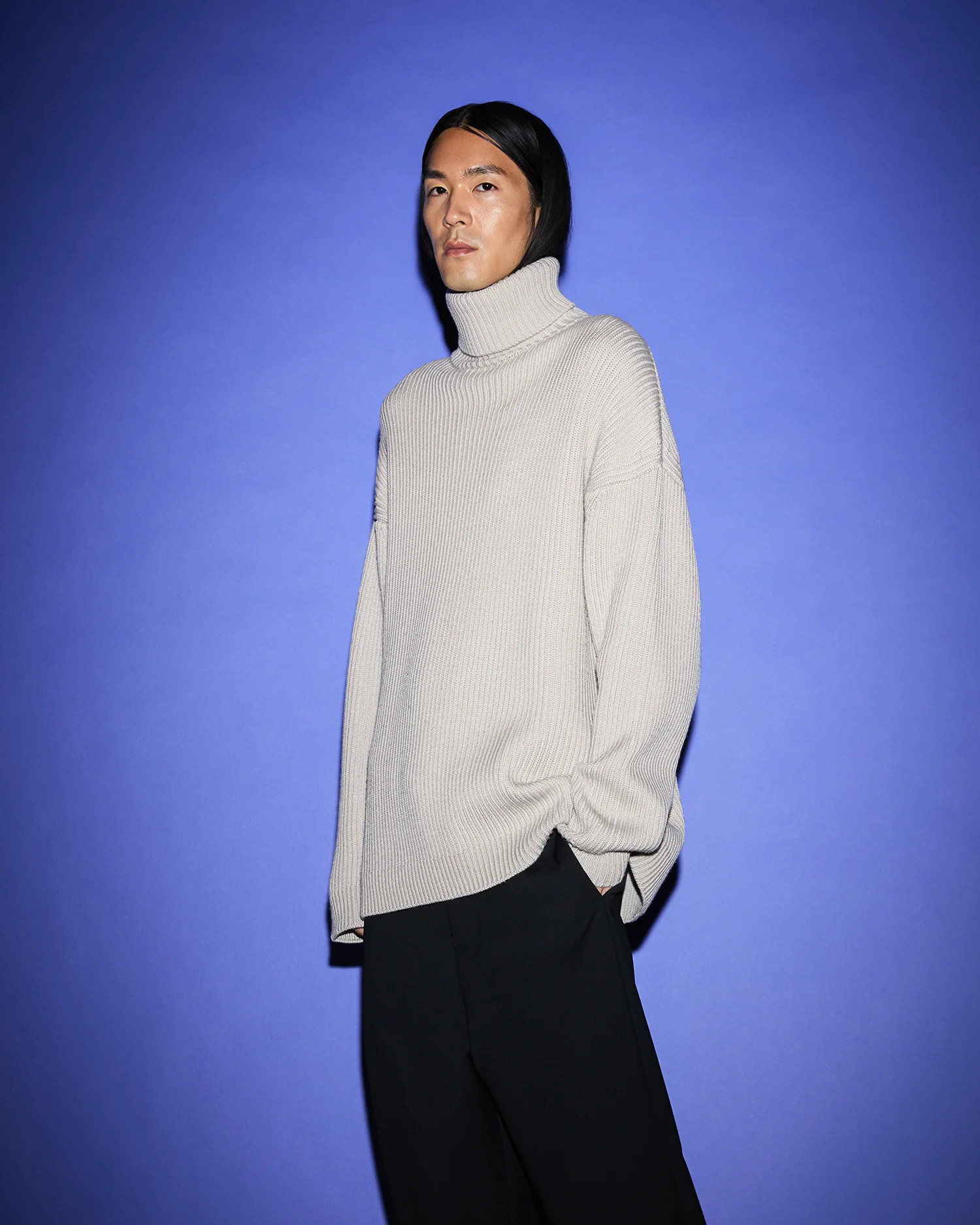 CHUNKY TURTLENECK BEIGE - 5