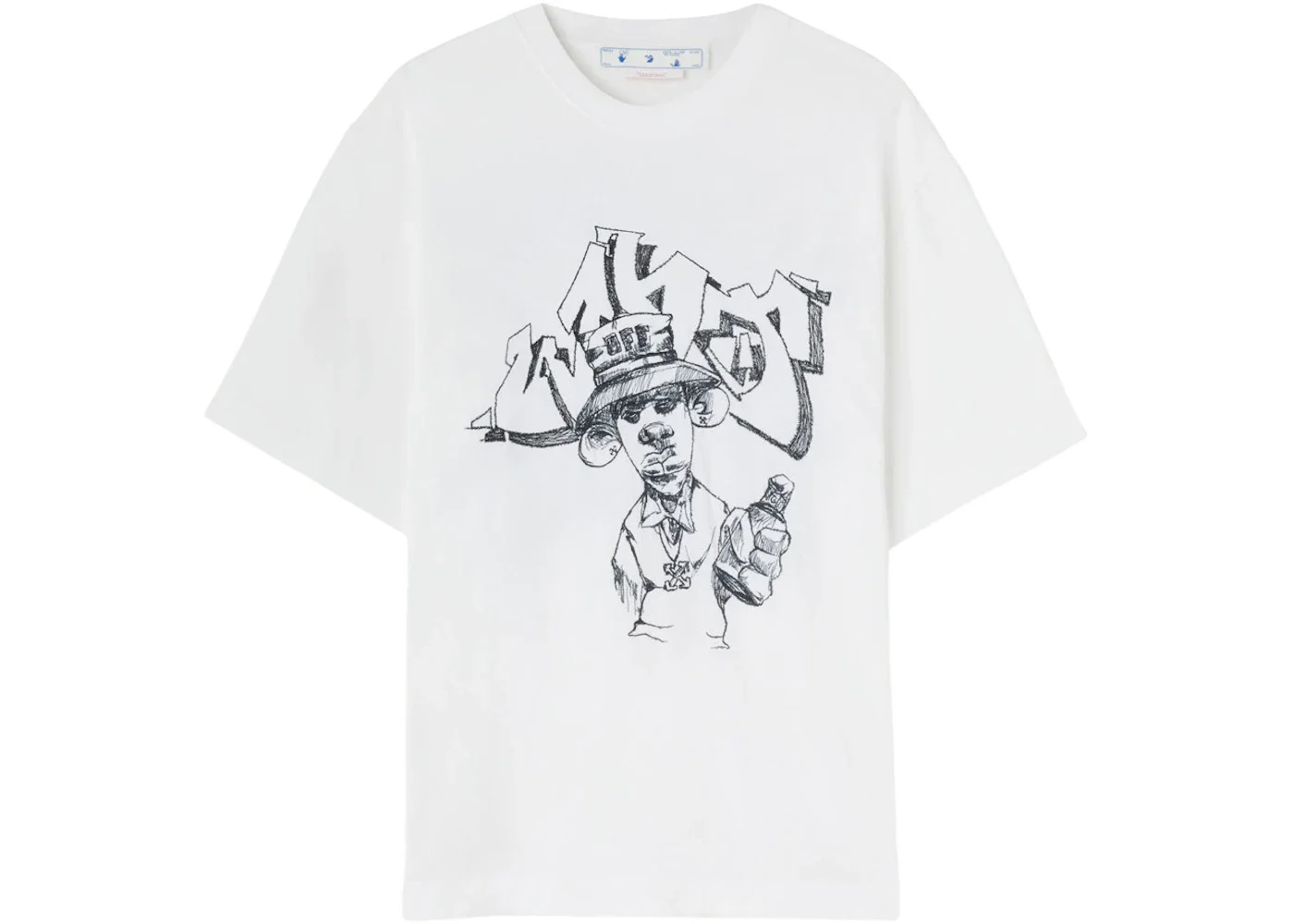 Oversized Embroidered Cotton-Jersey T-Shirt - 1