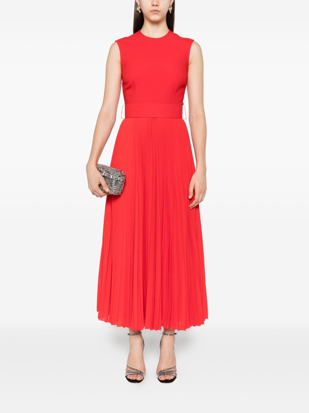 Sophie pleated sleeveless maxi dress - 2