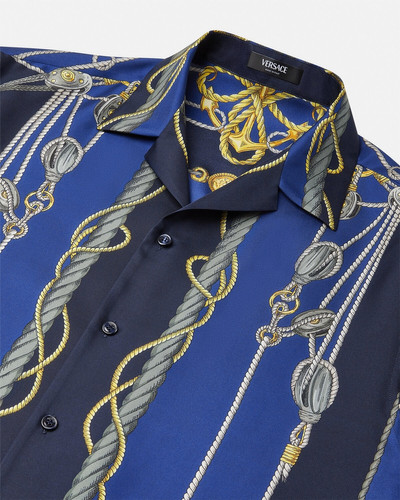 VERSACE Versace Nautical Silk Shirt outlook